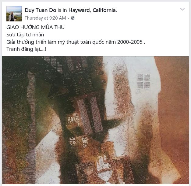 Họa sĩ Đỗ Duy Tuấn - giải thưởng triển lãm mỹ thuật toàn quốc năm 2000 - 2005
