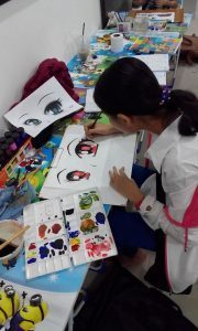 học vẽ anime quận 7