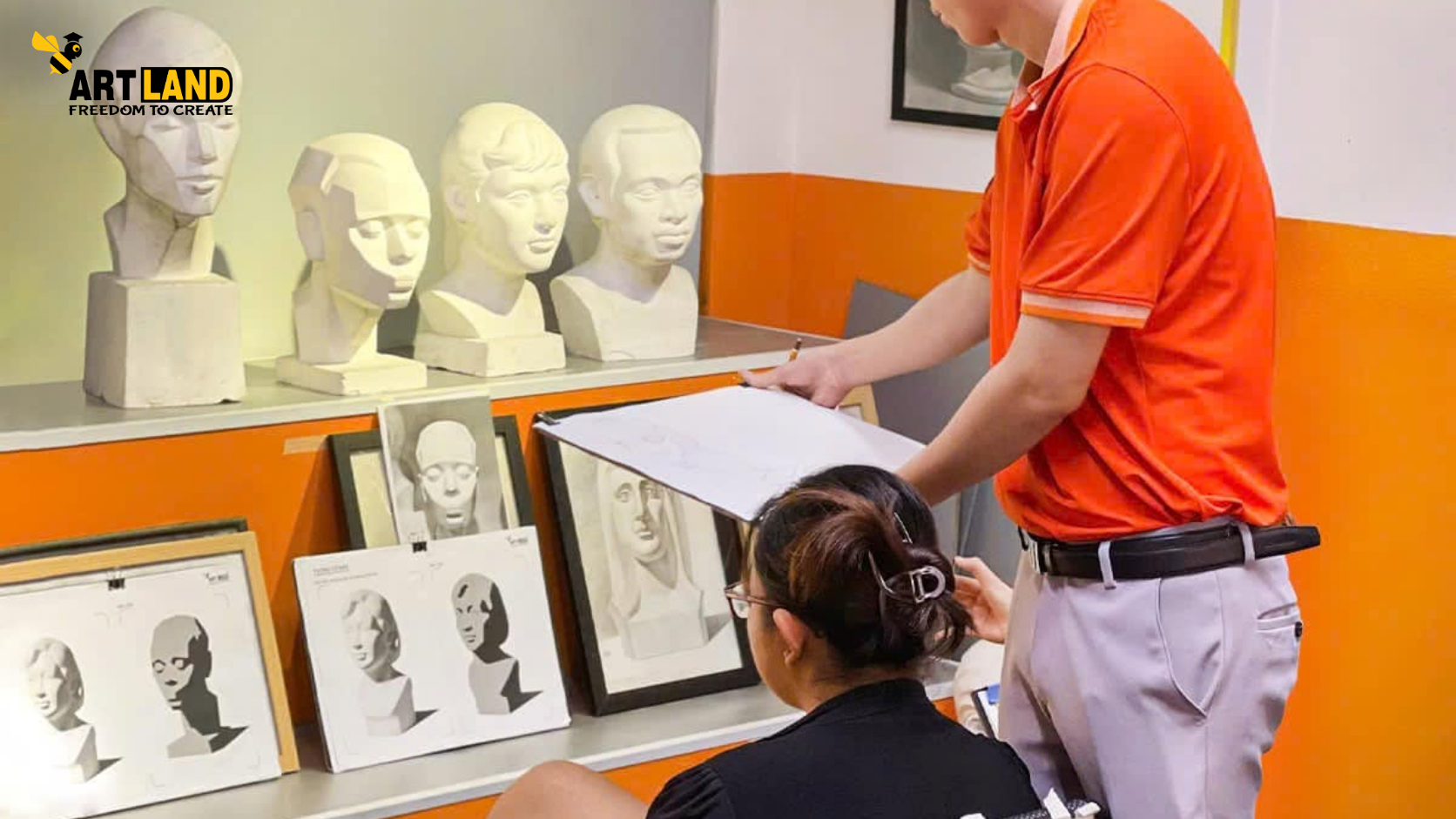 Art Land - Trung tâm luyện thi vẽ khối V, H uy tín hàng đầu tại TP.HCM