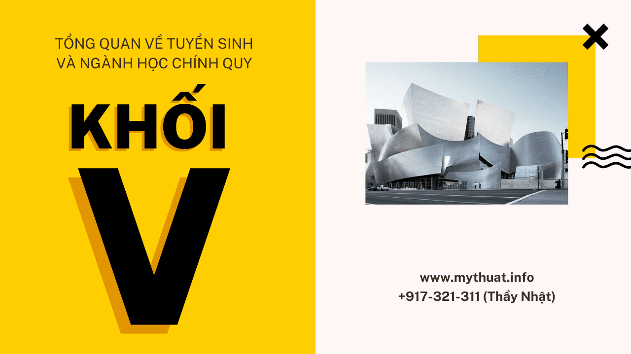 TUYỂN SINH KHỐI V 2020 VÀ TỔNG QUAN CÁC NGÀNH HỌC HỆ CHÍNH QUY