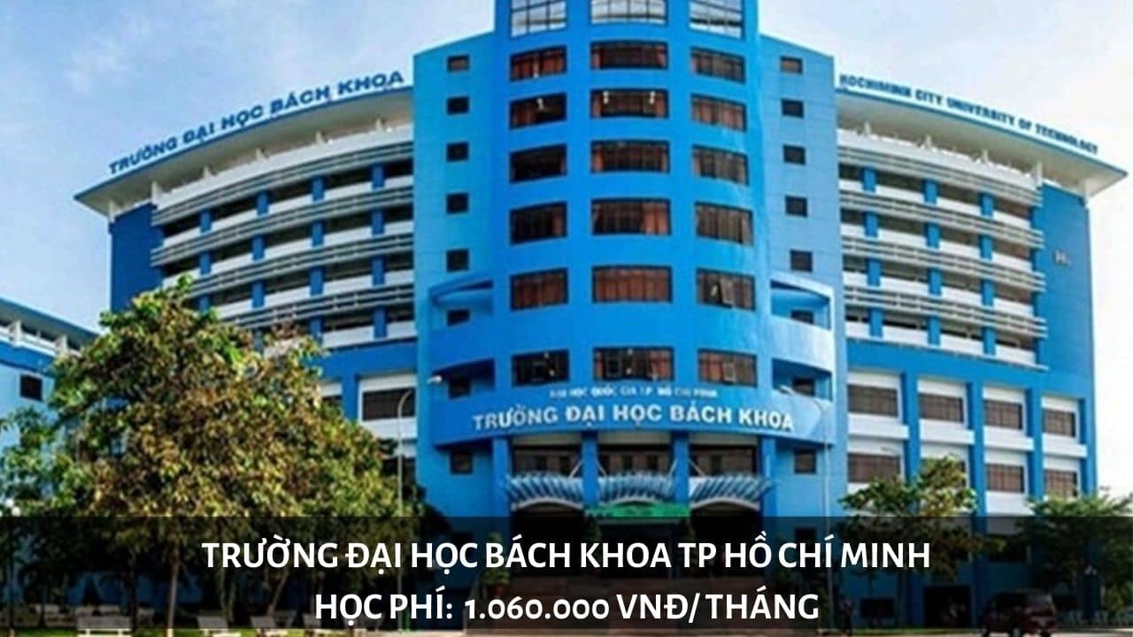 Học phí trường Đại học Bách Khoa TP Hồ Chí MInh (năm 2019-2020)