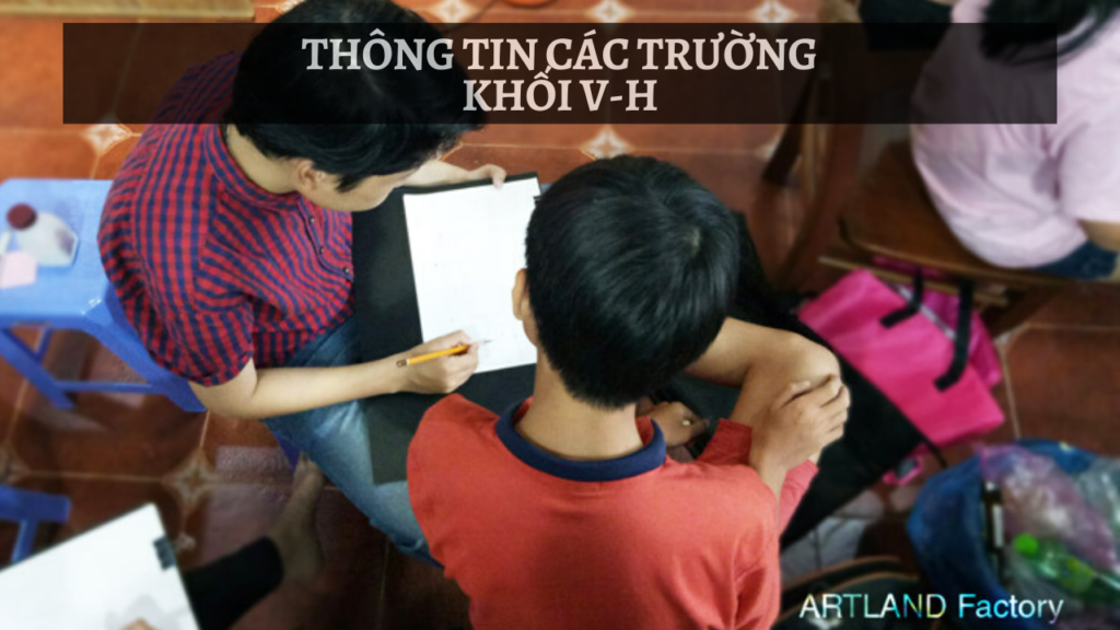 Thông tin các trường khối V H