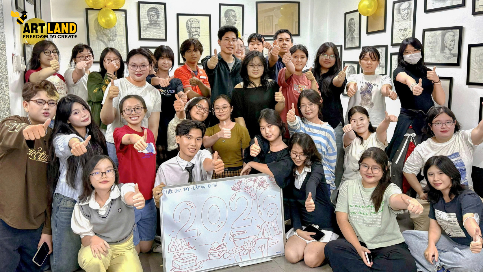 Trung tâm Mỹ thuật Art Land – Luyện thi năng khiếu ngành Thiết kế nội thất