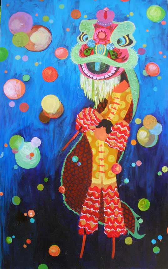 Tác phẩm của thiếu nhi Art Land