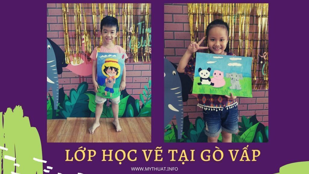 Trung tâm dạy vẽ cho bé tại quận Gò Vấp