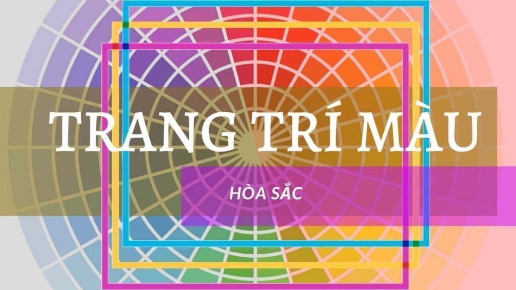 Bài tập vẽ hòa sắc trang trí màu