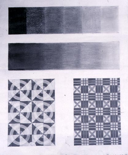 Gray scale pattern design