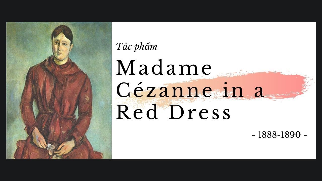Madame Cézanne in a Red Dress