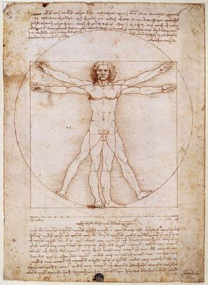The Vitruvian Man (c.1485)