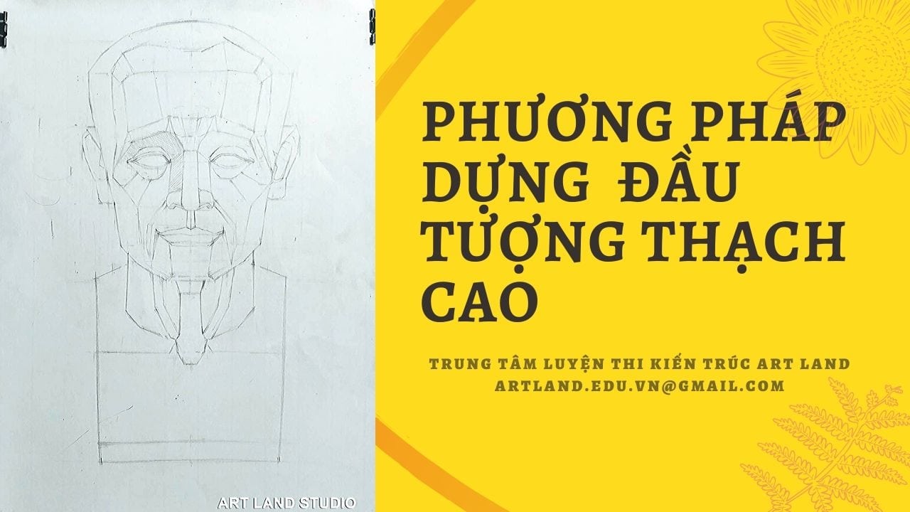 Phương pháp dựng đầu tượng thạch cao