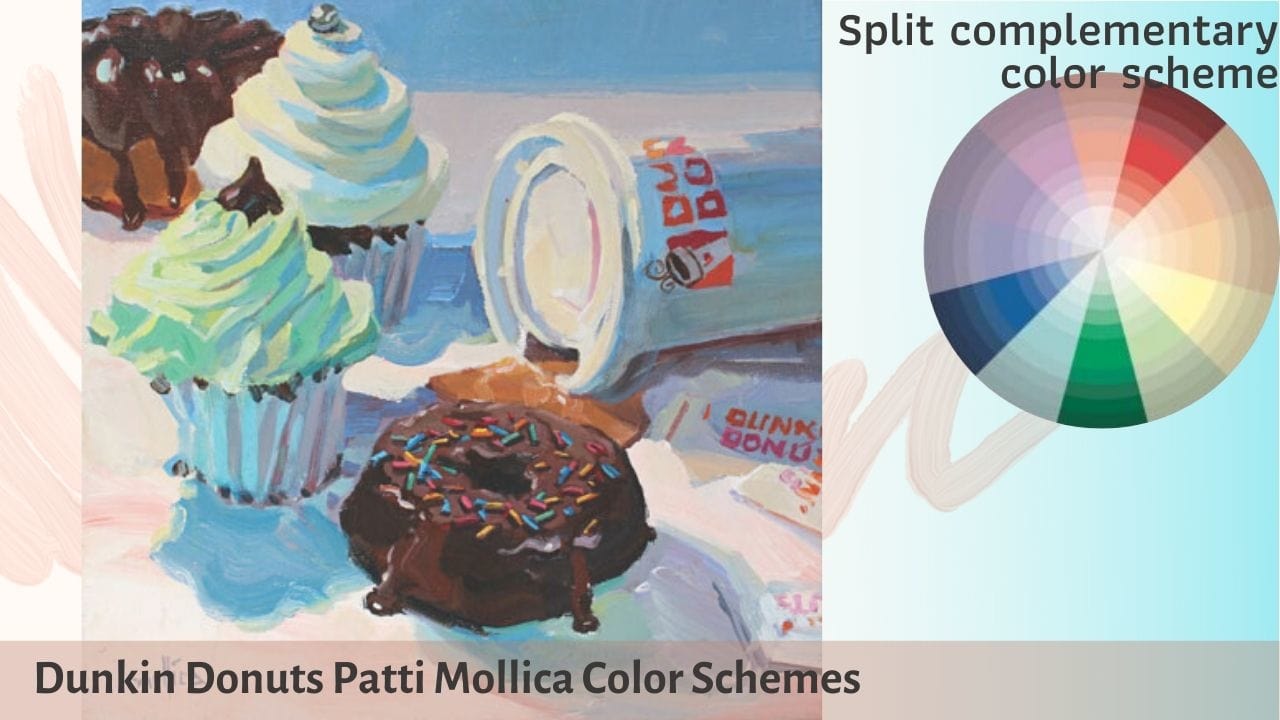 Cách phối màu cơ bản_Hòa sắc _Dunkin donuts patti mollica color schemes_Artists network