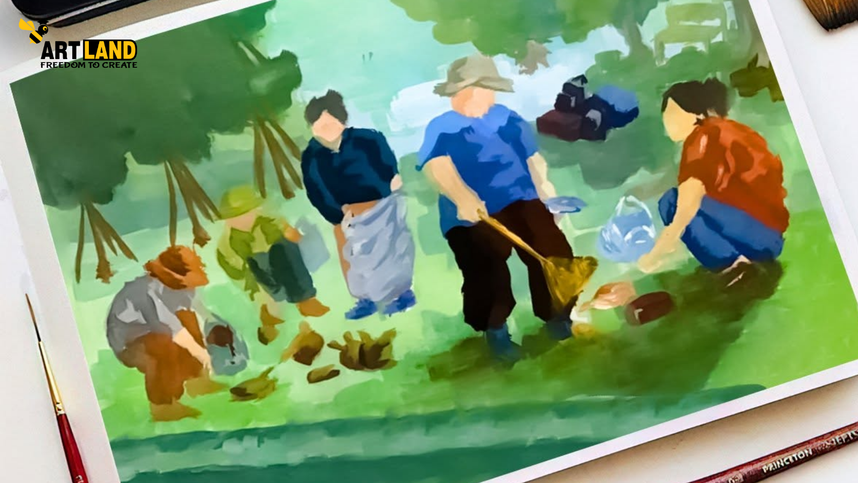 Họa sắc trong trang trí màu
