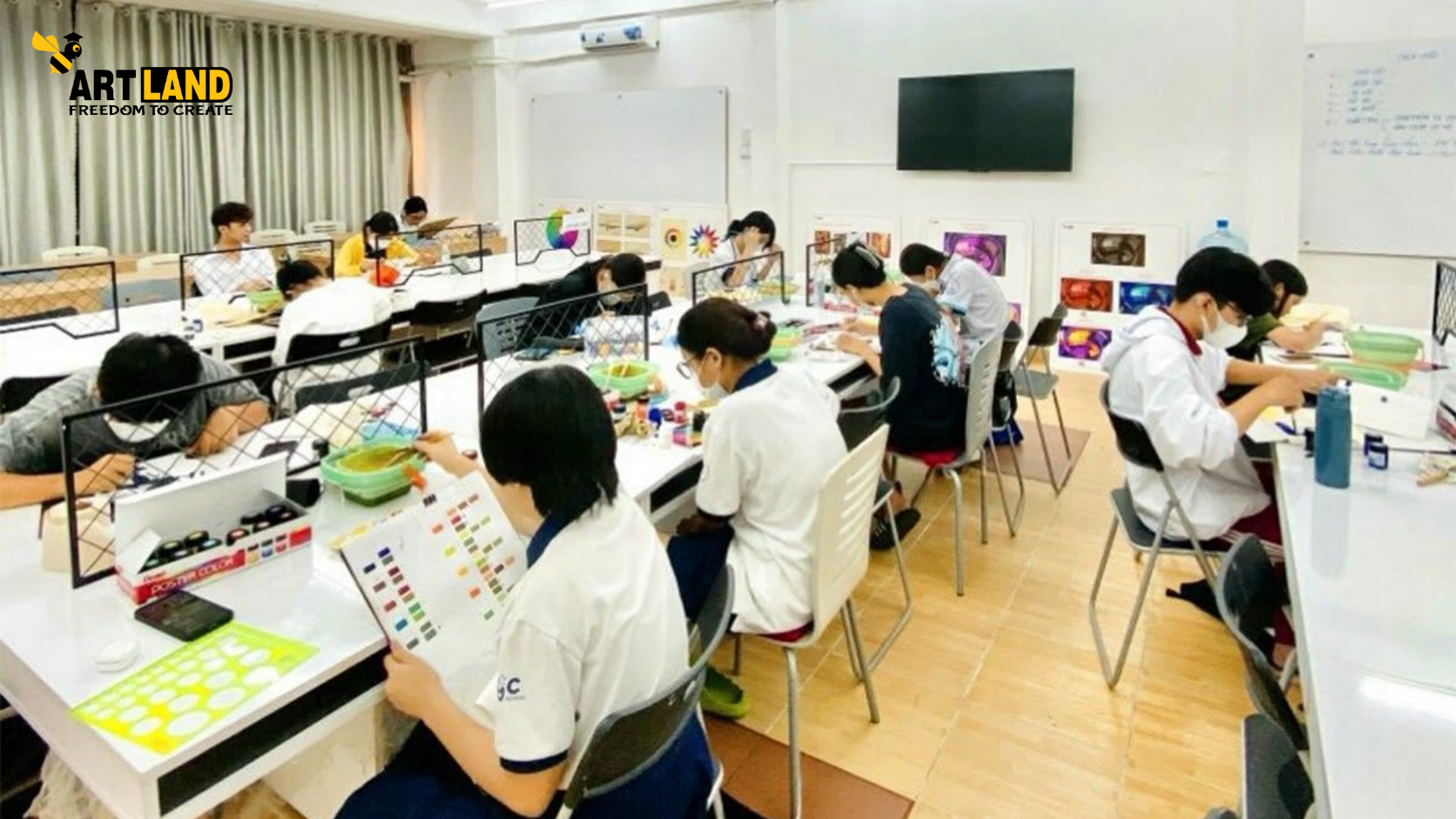 Khóa luyện thi cấp tốc trường Đại học Kiến trúc tại Art Land TP.HCM