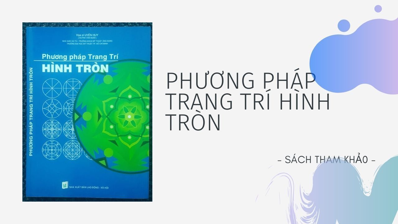 sách về phương pháp trang trí hình tròn