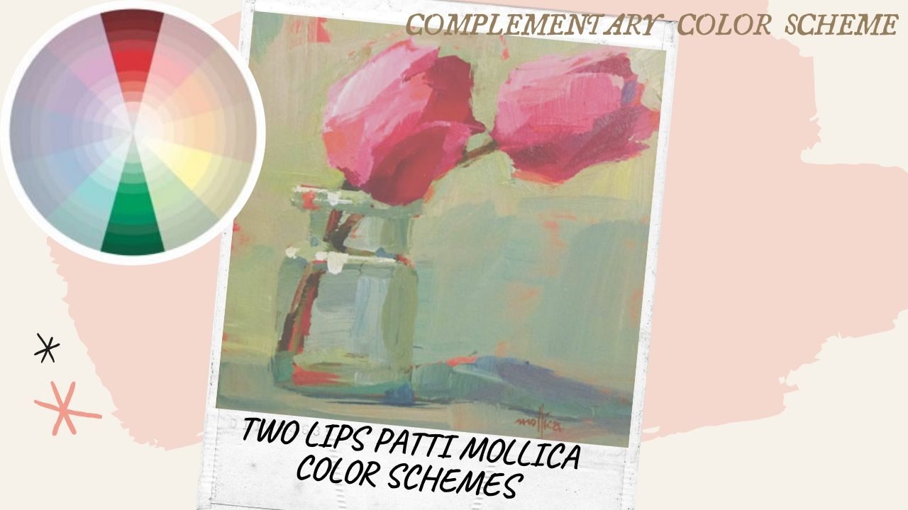 cách phối màu cơ bản_Hòa sắc bổ sung_Two lips patti mollica color schemes_Artists network