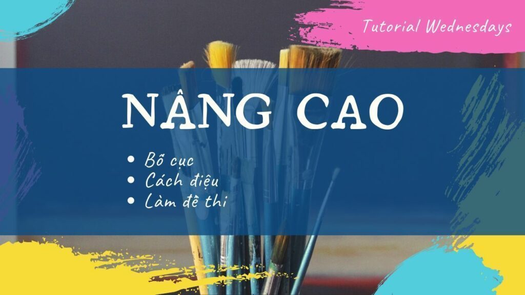 Luyện vẽ trang trí màu nâng cao