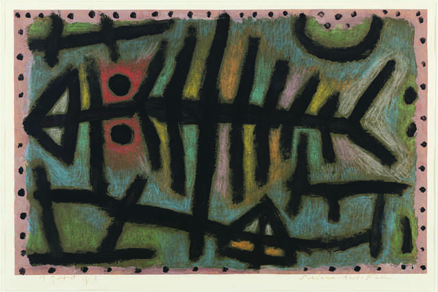 Schlamm-Assel-Fisch (Mud-Woodlouse-Fish), 1940 Fondation Beyeler