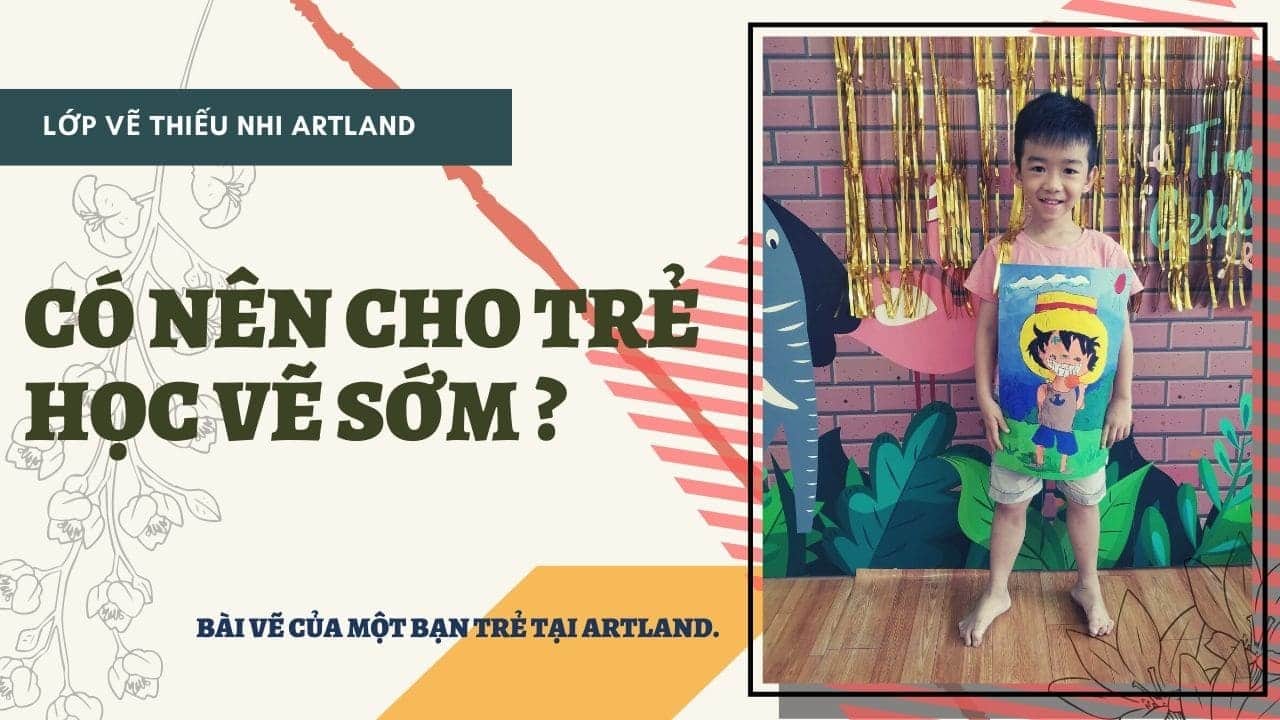 Có nên cho bé học vẽ sớm ?