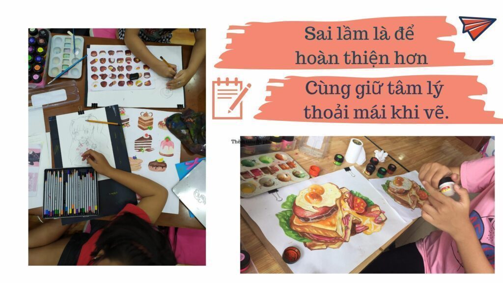 Cùng vẽ với bé