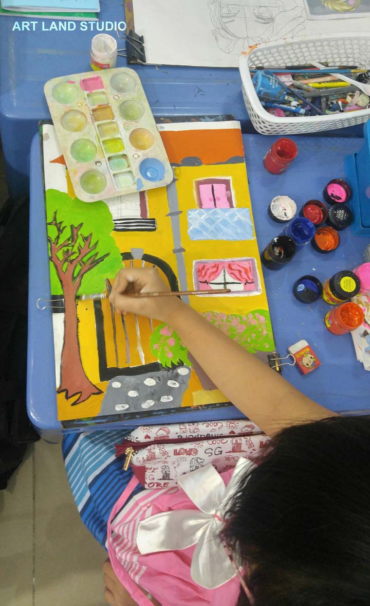 dạy bé vẽ truyện tranh