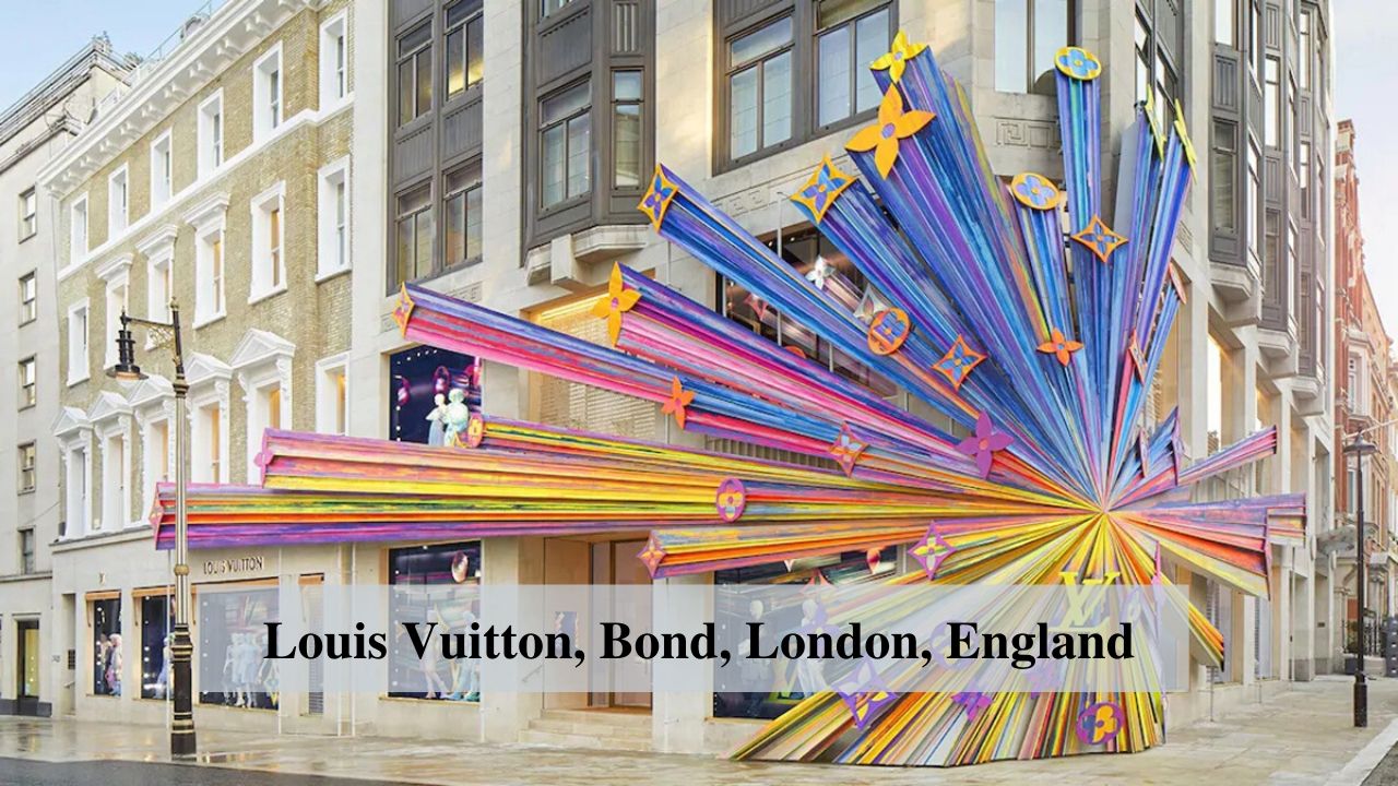 Cửa hàng Louis Vuitton tại Bond, London nước Anh