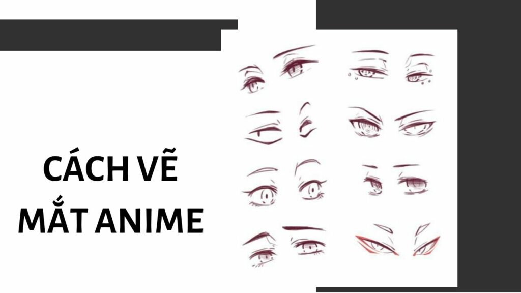 Khóa học vẽ mắt anime ngầu từ cơ bản đến nâng cao