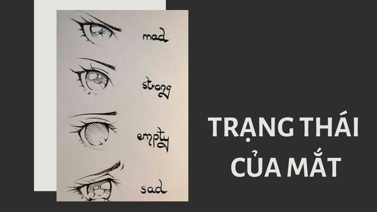 Sắc thái của măt anime