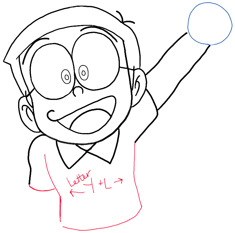 Hướng dẫn vẽ nobita