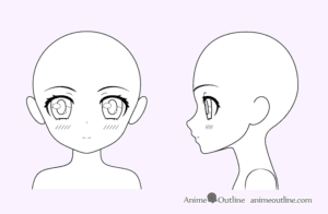 Các vẽ chân dung anime đơn giản