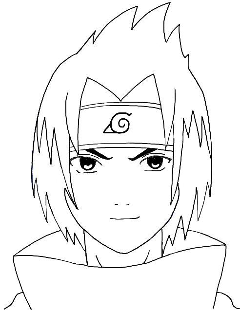 vẽ sasuke uchiha