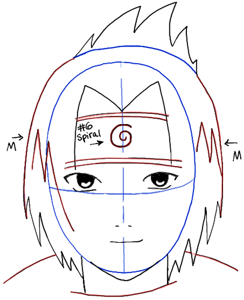 vẽ sasuke uchiha