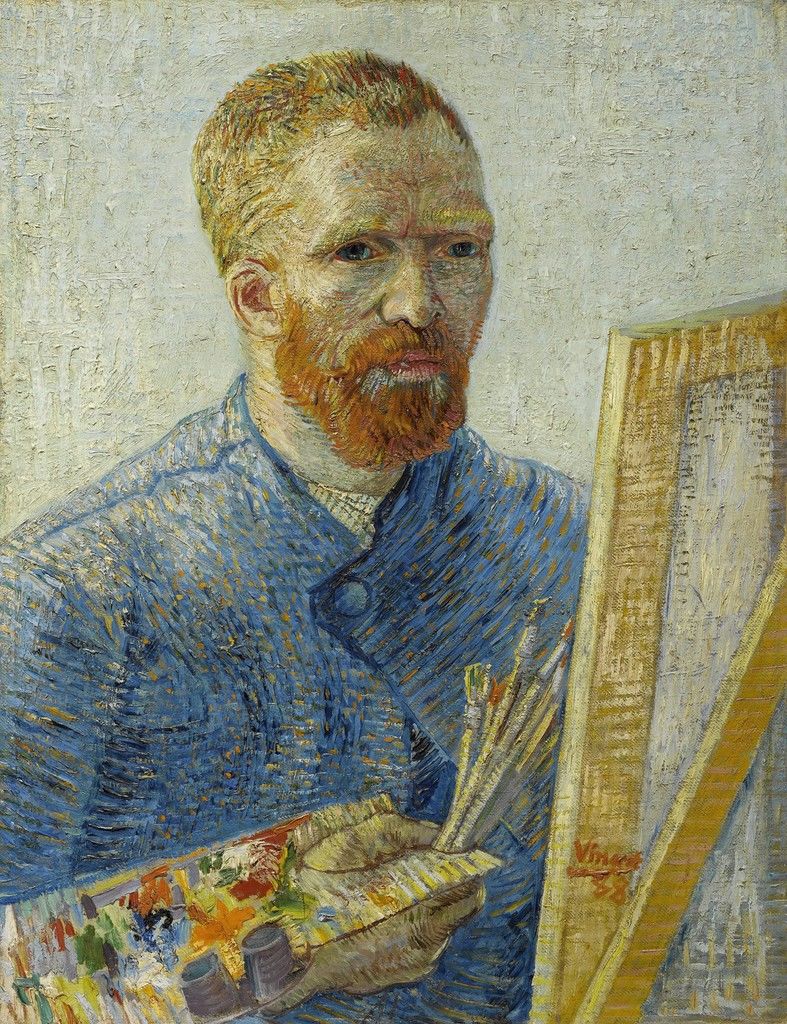 Self-Portrait as a Painter, 1887-1888 Van Gogh Museum