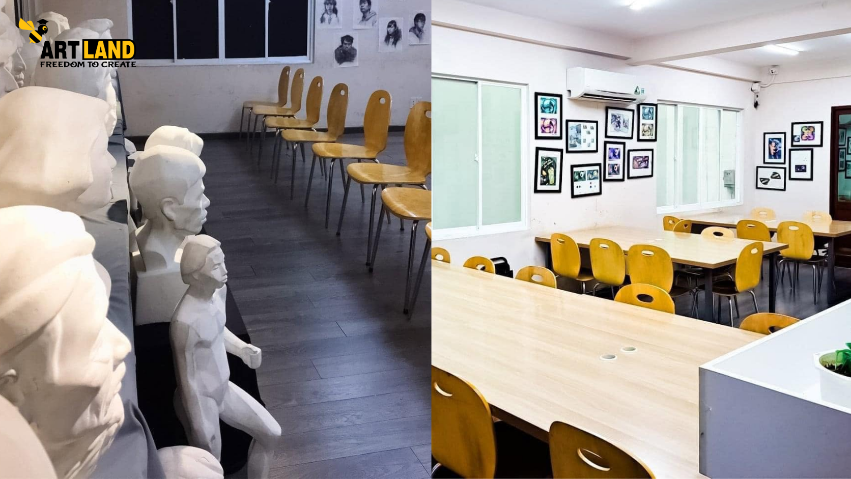 Cơ sở vật chất và môi trường học tập tại Art Land