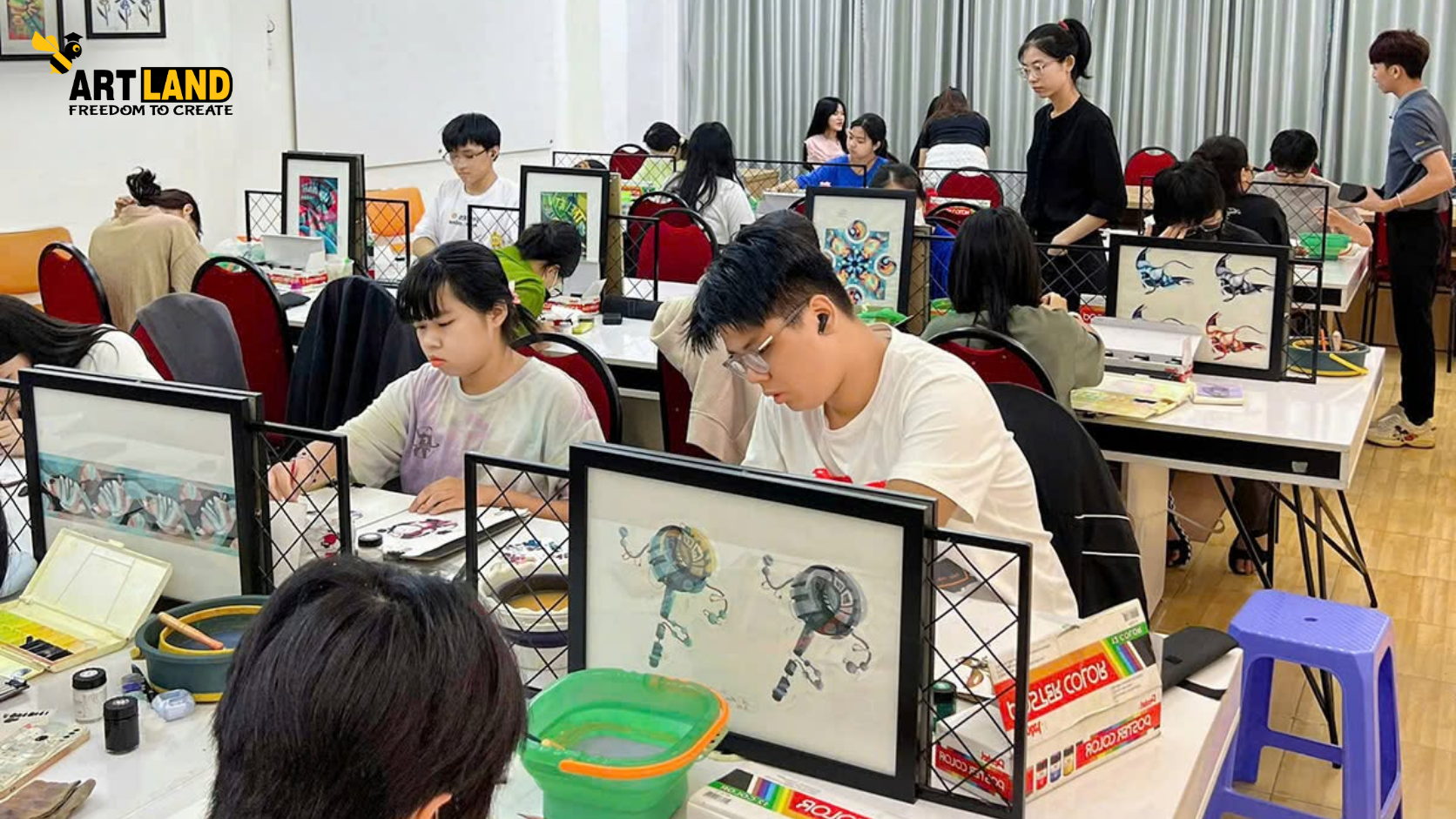 Chi phí luyện thi vẽ