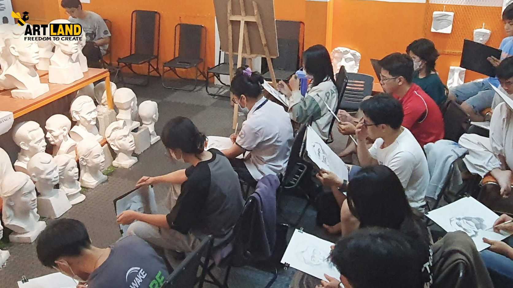 Khoá luyện thi hình họa
