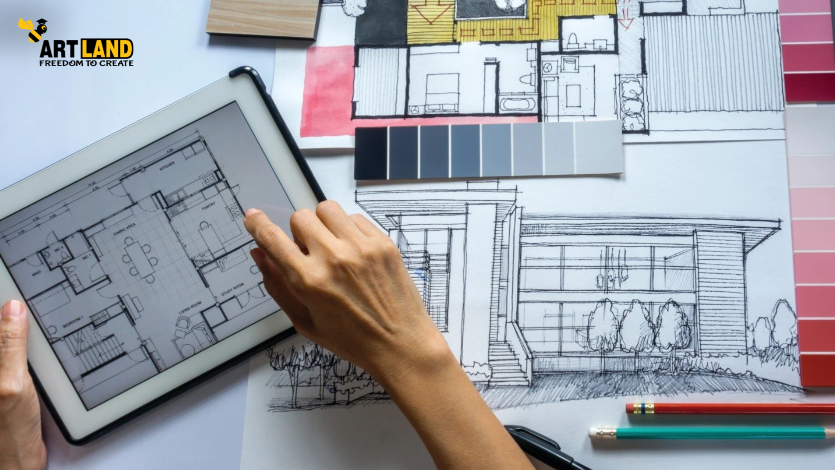 Khái niệm kiến trúc và mỹ thuật ứng dụng trong đời sống