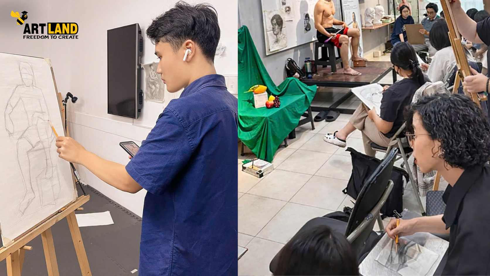 Luyện thi vẽ cấp tốc trong 3 tháng