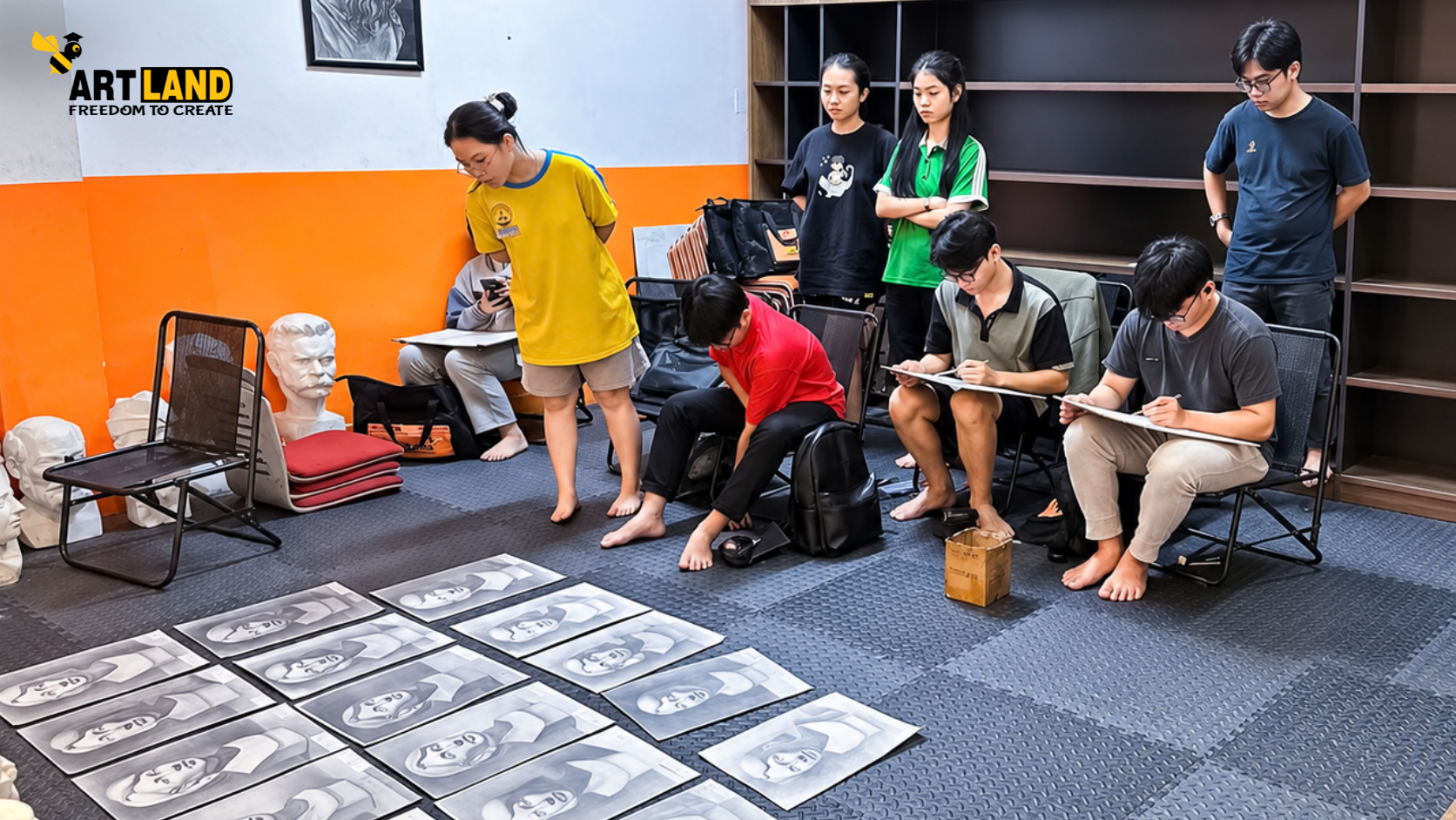 Chương trình luyện thi tại Art Land