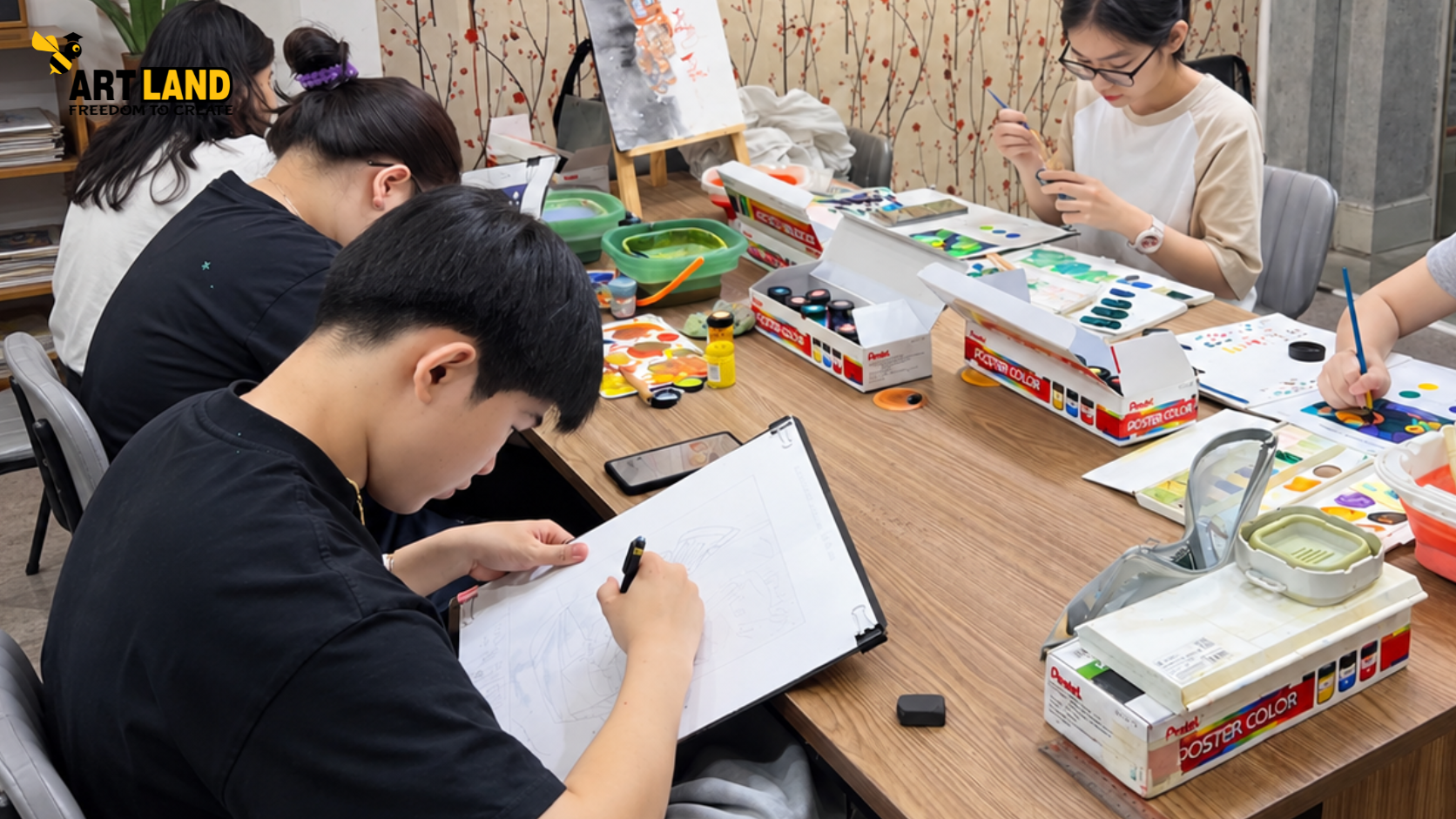Nhu cầu luyện thi vẽ của học sinh quận Gò Vấp