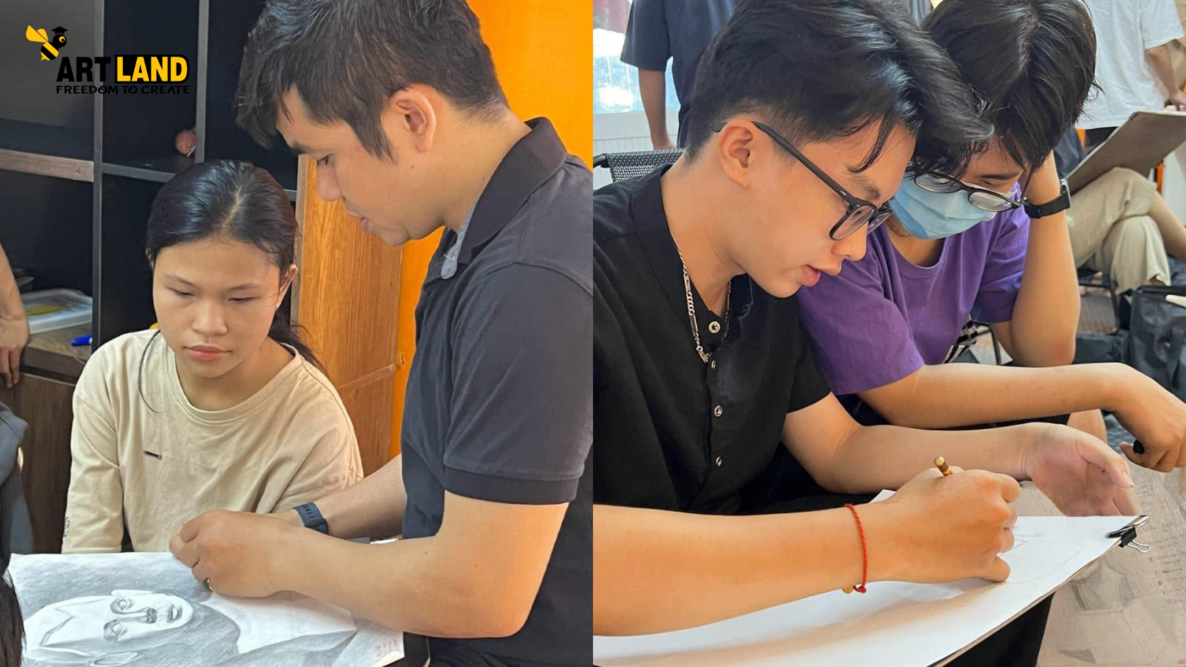 Art Land với chương trình luyện thi bài bản tại Tân Phú