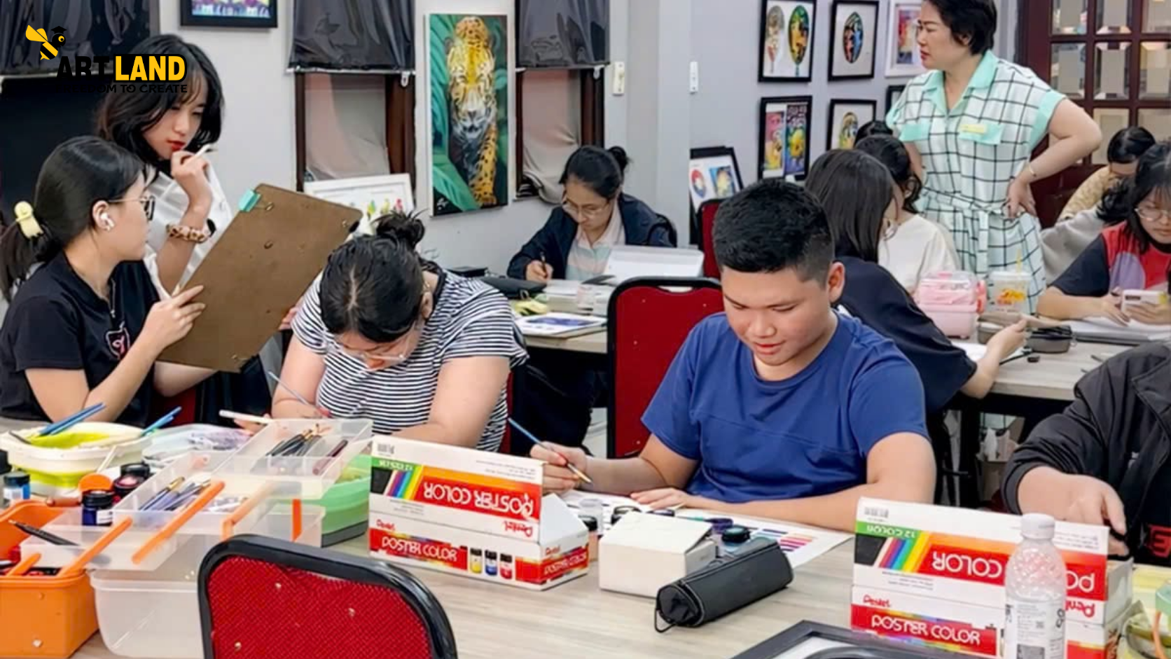 Lộ trình học vẽ từ nền tảng đến luyện đề thi