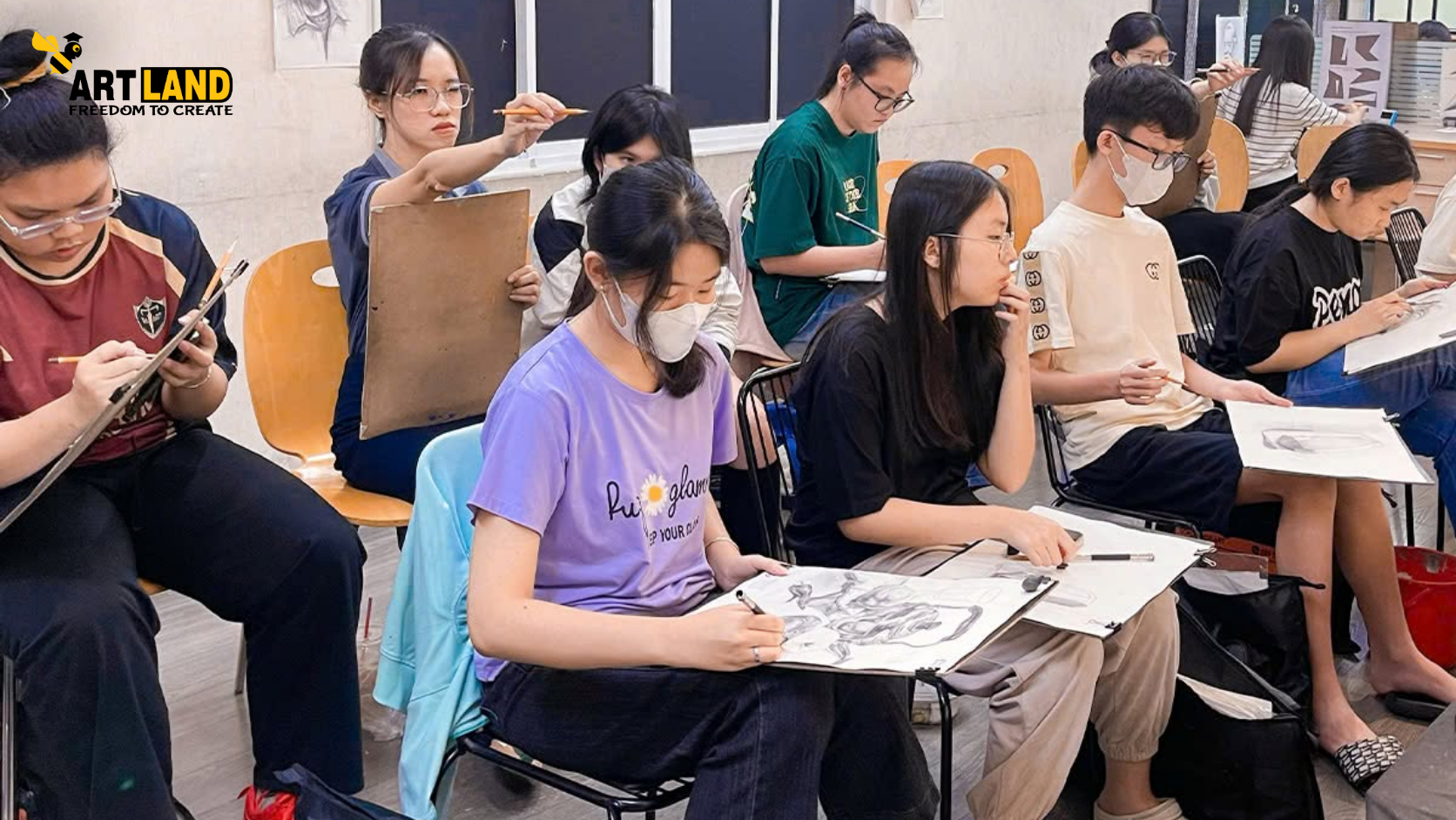 Tư vấn chọn khóa theo năng lực và nền tảng vẽ hiện tại